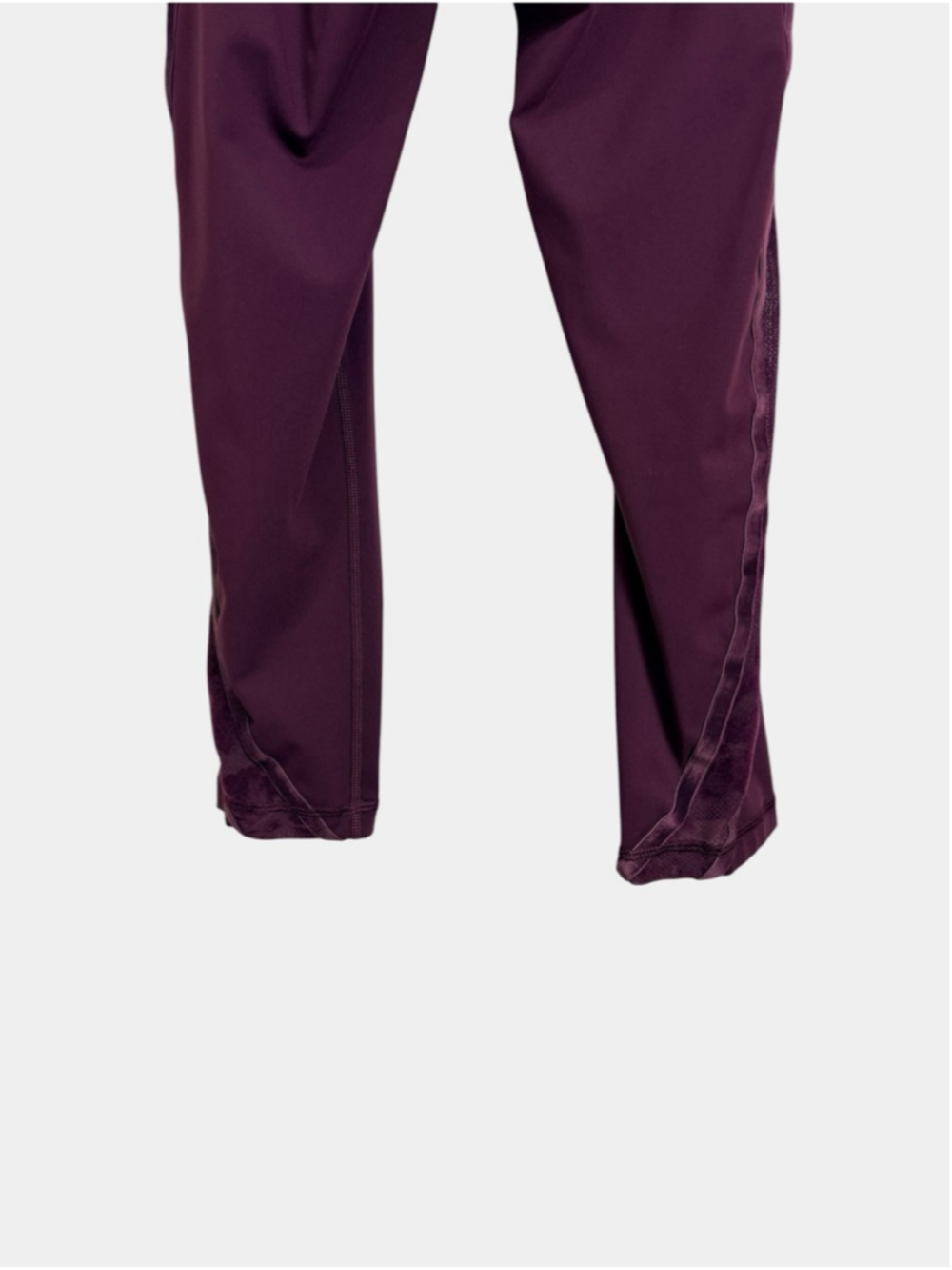SPECIAL EDITION LULULEMON Wunder Under Crop Maroon Floral Mesh Leggings, Sz 4 - Picture 11 of 15